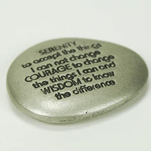 Load image into Gallery viewer, Cathedral Art Serenity Prayer Soothing Stone - Engraved Rock with Inspirational Words, Mindfulness and Meditation Stones for Stress, Worry, and Anxiety, 1-1/2-Inch