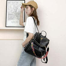 Load image into Gallery viewer, Women&#39;s Fashion Backpack Purses Multipurpose Design Convertible Satchel Handbags and Shoulder Bag PU Leather Travel bag