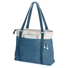 Load image into Gallery viewer, Women&#39;s Work Bag with Laptop Compartment Zipper Pockets Teacher Totes Purse