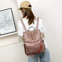 Load image into Gallery viewer, Women&#39;s Fashion Backpack Purses Multipurpose Design Convertible Satchel Handbags and Shoulder Bag PU Leather Travel bag