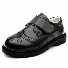 Load image into Gallery viewer, Boys Dress Shoes Wedding Party Heel Oxfords School Black Shoes (Toddler/Little Kid/Big Kid)