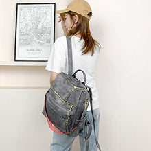 Load image into Gallery viewer, Women&#39;s Fashion Backpack Purses Multipurpose Design Convertible Satchel Handbags and Shoulder Bag PU Leather Travel bag