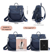 Load image into Gallery viewer, Women&#39;s Fashion Backpack Purses Multipurpose Design Convertible Satchel Handbags and Shoulder Bag PU Leather Travel bag