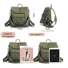 Load image into Gallery viewer, Women&#39;s Fashion Backpack Purses Multipurpose Design Convertible Satchel Handbags and Shoulder Bag PU Leather Travel bag