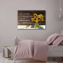 Load image into Gallery viewer, Wall Art for Bathroom, Yellow Daisy Flower Painting Print on Canvas for Spa Office Living Dining Room Over the Master Bedroom Wall Decoration Modern Canvas Prints and Posters Artwork Floral in Bottle