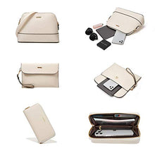 Load image into Gallery viewer, Women Fashion Handbags Tote Bag Shoulder Bag Top Handle Satchel Purse Set 4pcs (Beige)