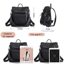 Load image into Gallery viewer, Women&#39;s Fashion Backpack Purses Multipurpose Design Convertible Satchel Handbags and Shoulder Bag PU Leather Travel bag