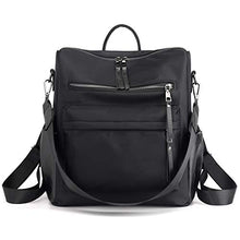 Load image into Gallery viewer, Women&#39;s Fashion Backpack Purses Multipurpose Design Convertible Satchel Handbags and Shoulder Bag PU Leather Travel bag