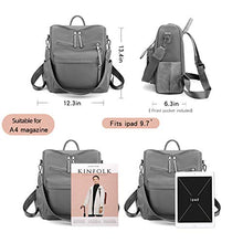 Load image into Gallery viewer, Women&#39;s Fashion Backpack Purses Multipurpose Design Convertible Satchel Handbags and Shoulder Bag PU Leather Travel bag