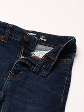 Load image into Gallery viewer, Essentials Kids Boys Stretch Slim-Fit Jeans, Kumo Dark Wash, 6 Husky