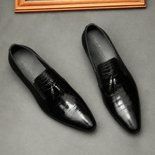 Load image into Gallery viewer, Formal Men Business Dress Pointed Toe Shoes Genuine Leather Mens