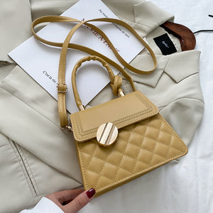 Small Square Stiletto Shoulder Bag For Women, Korean Fashion