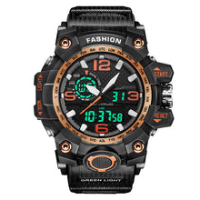 Load image into Gallery viewer, Double Display Outdoor Table Student Outdoor Mens Watch Waterproof Children Electronic Watch Fashion Sports Men&#39;s Wholesale
