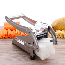Load image into Gallery viewer, kitchen gadgets 2 Blades Potato Cutter Chopper Stainless French Fries Slicer for kitchen cortador de vegetales Home Kitchen Tool