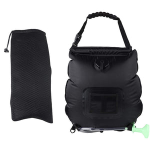 Great Solar Heated Shower Water / Hydration Bags For Outdoor/ Hiking/ Camping