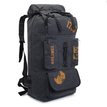 Load image into Gallery viewer, 100L Camping Canvas Rucksack