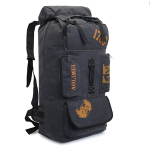 100L Camping Canvas Rucksack