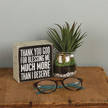Load image into Gallery viewer, Primitives by Kathy Classic Box Sign, 8 x 12-Inches, Serenity Prayer