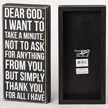 Load image into Gallery viewer, Primitives by Kathy Classic Box Sign, 8 x 12-Inches, Serenity Prayer