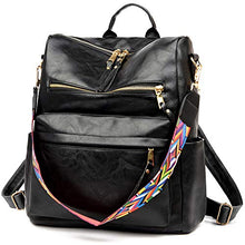 Load image into Gallery viewer, Women&#39;s Fashion Backpack Purses Multipurpose Design Convertible Satchel Handbags and Shoulder Bag PU Leather Travel bag