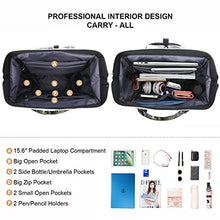 Load image into Gallery viewer, Laptop Backpack Women Teacher Backpack Nurse Bags, 15.6 Inch Womens Work Backpack Purse Waterproof Anti-theft Travel Back Pack with USB Charging Port (Grey)