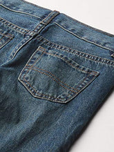 Load image into Gallery viewer, Boys Basic Straight Leg Jeans, Dk Rinse Wash,