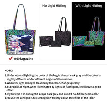 Load image into Gallery viewer, Women Fashion Handbags Tote Bag Shoulder Bag Top Handle Satchel Purse Set 4pcs (Beige)