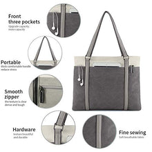 Load image into Gallery viewer, Women&#39;s Work Bag with Laptop Compartment Zipper Pockets Teacher Totes Purse