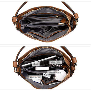 Handbags for Women Large Designer Ladies Hobo bag Bucket Purse Faux Leather