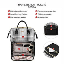 Load image into Gallery viewer, Laptop Backpack Women Teacher Backpack Nurse Bags, 15.6 Inch Womens Work Backpack Purse Waterproof Anti-theft Travel Back Pack with USB Charging Port (Grey)
