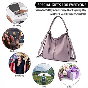 Handbags for Women Large Designer Ladies Hobo bag Bucket Purse Faux Leather