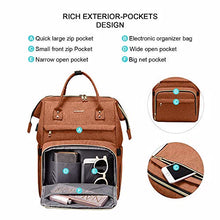 Load image into Gallery viewer, Laptop Backpack Women Teacher Backpack Nurse Bags, 15.6 Inch Womens Work Backpack Purse Waterproof Anti-theft Travel Back Pack with USB Charging Port (Grey)