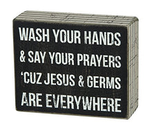 Load image into Gallery viewer, Primitives by Kathy Classic Box Sign, 8 x 12-Inches, Serenity Prayer