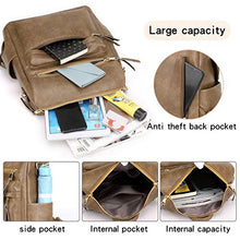 Load image into Gallery viewer, Women&#39;s Fashion Backpack Purses Multipurpose Design Convertible Satchel Handbags and Shoulder Bag PU Leather Travel bag