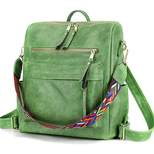 Women's Fashion Backpack Purses Multipurpose Design Convertible Satchel Handbags and Shoulder Bag PU Leather Travel bag