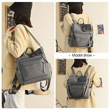 Load image into Gallery viewer, Women&#39;s Fashion Backpack Purses Multipurpose Design Convertible Satchel Handbags and Shoulder Bag PU Leather Travel bag