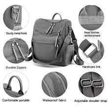 Load image into Gallery viewer, Women&#39;s Fashion Backpack Purses Multipurpose Design Convertible Satchel Handbags and Shoulder Bag PU Leather Travel bag