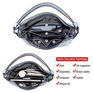 Handbags for Women Large Designer Ladies Hobo bag Bucket Purse Faux Leather