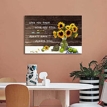 Load image into Gallery viewer, Wall Art for Bathroom, Yellow Daisy Flower Painting Print on Canvas for Spa Office Living Dining Room Over the Master Bedroom Wall Decoration Modern Canvas Prints and Posters Artwork Floral in Bottle