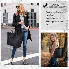 Load image into Gallery viewer, Montana West Large Leather Tote Bags for Women Top Handle Shoulder Bag Satchel Hobo Purses and Handbags (EDC Khaki)