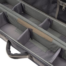 Load image into Gallery viewer, Cottonwood Fly Fishing Rod &amp; Gear Bag Case, Fits 4-Piece, 9.5-Foot Fishing Rods, Heavy-Duty Honeycomb Frame, 1674 CU in / 27 L, Gray/Lime 6379
