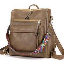 Load image into Gallery viewer, Women&#39;s Fashion Backpack Purses Multipurpose Design Convertible Satchel Handbags and Shoulder Bag PU Leather Travel bag