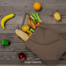 Load image into Gallery viewer, TOPDesign 5 | 12 | 24 | 48 | 192 Pack Economical Cotton Tote Bag, Lightweight Medium Reusable Grocery Shopping Cloth Bags, Suitable for DIY, Advertising, Promotion, Gift, Giveaway, Activity (5-Pack)