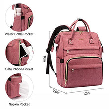 Load image into Gallery viewer, Laptop Backpack Women Teacher Backpack Nurse Bags, 15.6 Inch Womens Work Backpack Purse Waterproof Anti-theft Travel Back Pack with USB Charging Port (Grey)