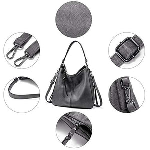 Handbags for Women Large Designer Ladies Hobo bag Bucket Purse Faux Leather