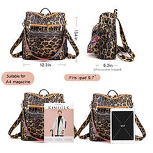 Load image into Gallery viewer, Women&#39;s Fashion Backpack Purses Multipurpose Design Convertible Satchel Handbags and Shoulder Bag PU Leather Travel bag