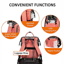 Load image into Gallery viewer, Laptop Backpack Women Teacher Backpack Nurse Bags, 15.6 Inch Womens Work Backpack Purse Waterproof Anti-theft Travel Back Pack with USB Charging Port (Grey)