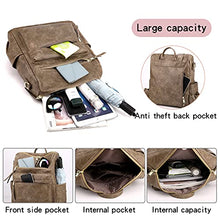 Load image into Gallery viewer, Women&#39;s Fashion Backpack Purses Multipurpose Design Convertible Satchel Handbags and Shoulder Bag PU Leather Travel bag