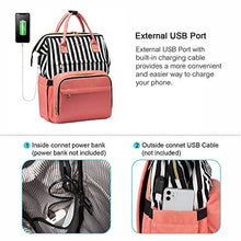 Load image into Gallery viewer, Laptop Backpack Women Teacher Backpack Nurse Bags, 15.6 Inch Womens Work Backpack Purse Waterproof Anti-theft Travel Back Pack with USB Charging Port (Grey)