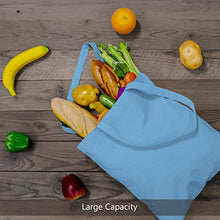 Load image into Gallery viewer, TOPDesign 5 | 12 | 24 | 48 | 192 Pack Economical Cotton Tote Bag, Lightweight Medium Reusable Grocery Shopping Cloth Bags, Suitable for DIY, Advertising, Promotion, Gift, Giveaway, Activity (5-Pack)